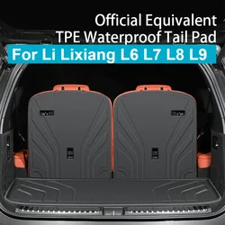 For Li Lixiang L6 L7 L8 L9 TPE Car Rear Trunk Liner Cargo Boot TPE Trunk Mat Floor Tray Rear Seat Backrest Pad Fit L6 L7 L8 L9