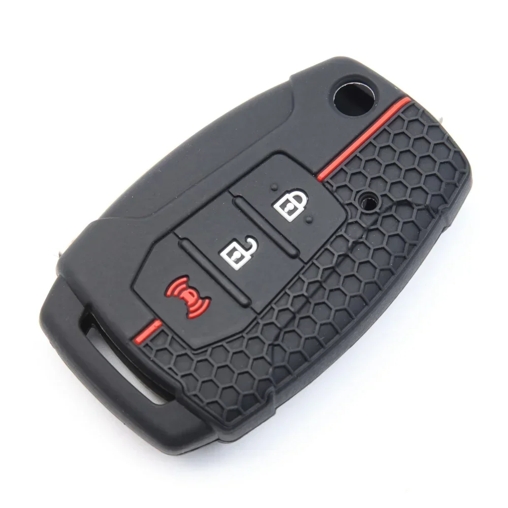Keychain Car Key Case Cover Shell For SsangYong Kyron 2 Sanka Actyon Korando Tivoli 2020 Musso Korea Car Key Fob Bag Accessories