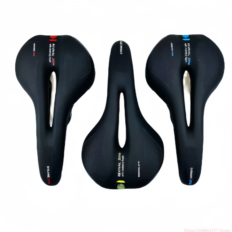 مقعد دراجة، مقعد دراجة جبلية، مقعد وسادة ناعم مريح، ملحقات معدات ركوب الدراجات، نموذج كروي ممتص للصدمات