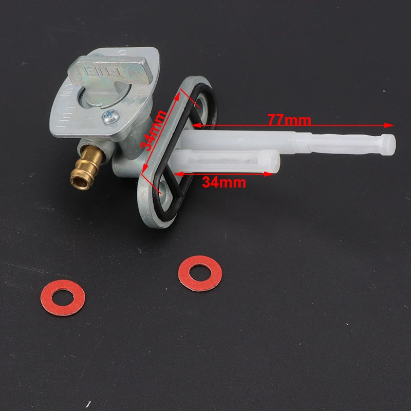 Universal Motorcycle 34mm Gas Fuel Tank Switch Cock Tap Valve Petcock ATV Quad MX Dirt Pit Bike Motorcycle For Yamaha TTR125 250