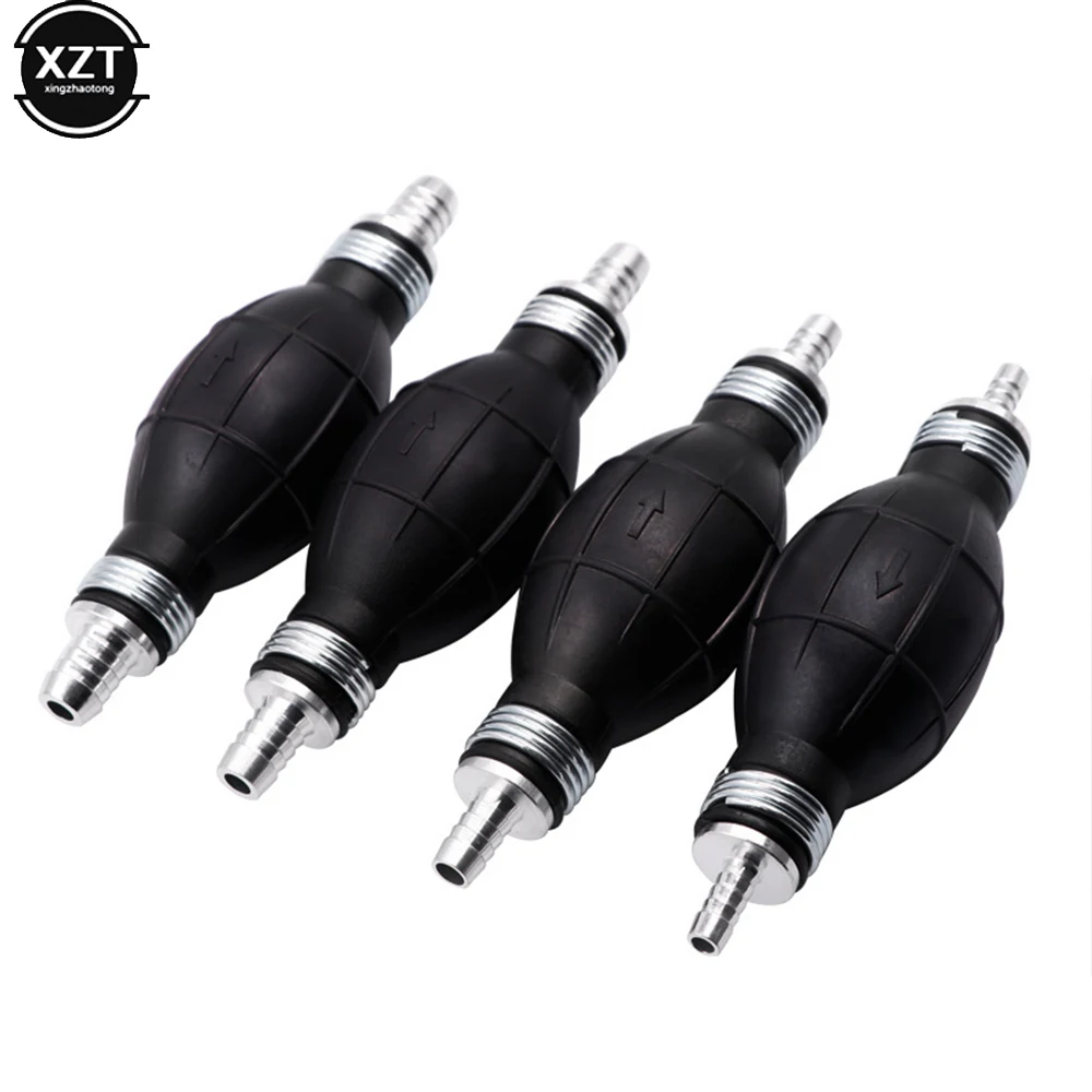 NEUE 1Pcs Kraftstoff Pumpe 6mm 8mm 10mm 12mm Gummi Aluminium Hand Kraftstoff Pumpe Linie hand Primer Birne Alle Kraftstoffe Für Auto Boot Marine Außenbordmotor – Detail 4
