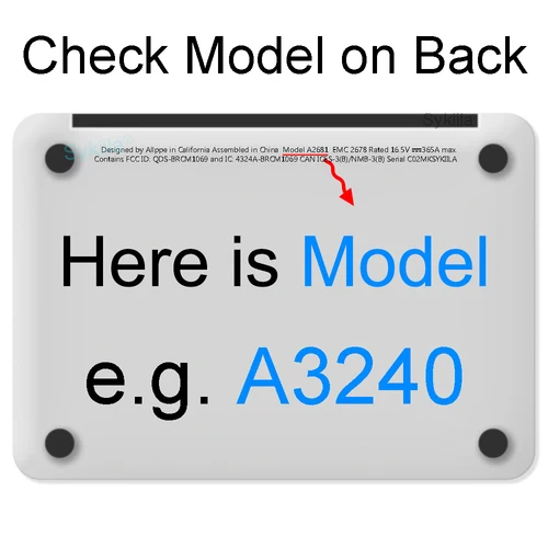 Imagen 2 del producto Funda para Macbook Air 13 M4 M1 Pro 13 14 M5 M3 15 16 M2 Mac Funda dura A3240 A3113 A3241 A3434 cubierta de accesorios para ordenador portátil