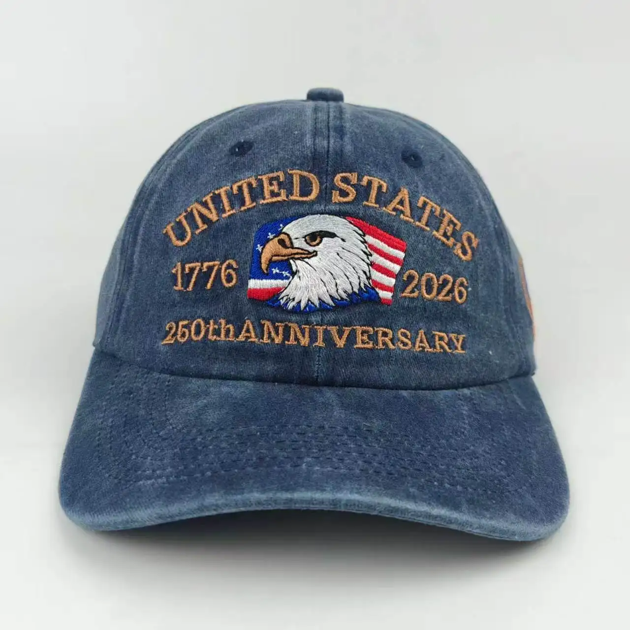 Various Embroidered American Independence Day Sunshade Vintage Baseball Caps Outdoor Peaked Hats 250Th Anniversary Commemorative Edition