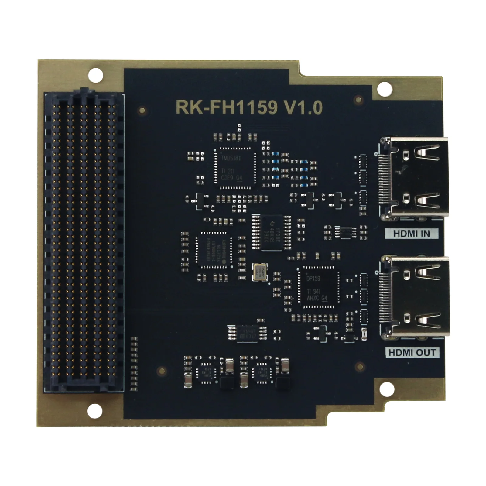 HamGeek RK-FH1159 V1.0 4K HDMI-compatible Video Input and Output Module HPC FMC Sub Card Development Board for FPGA