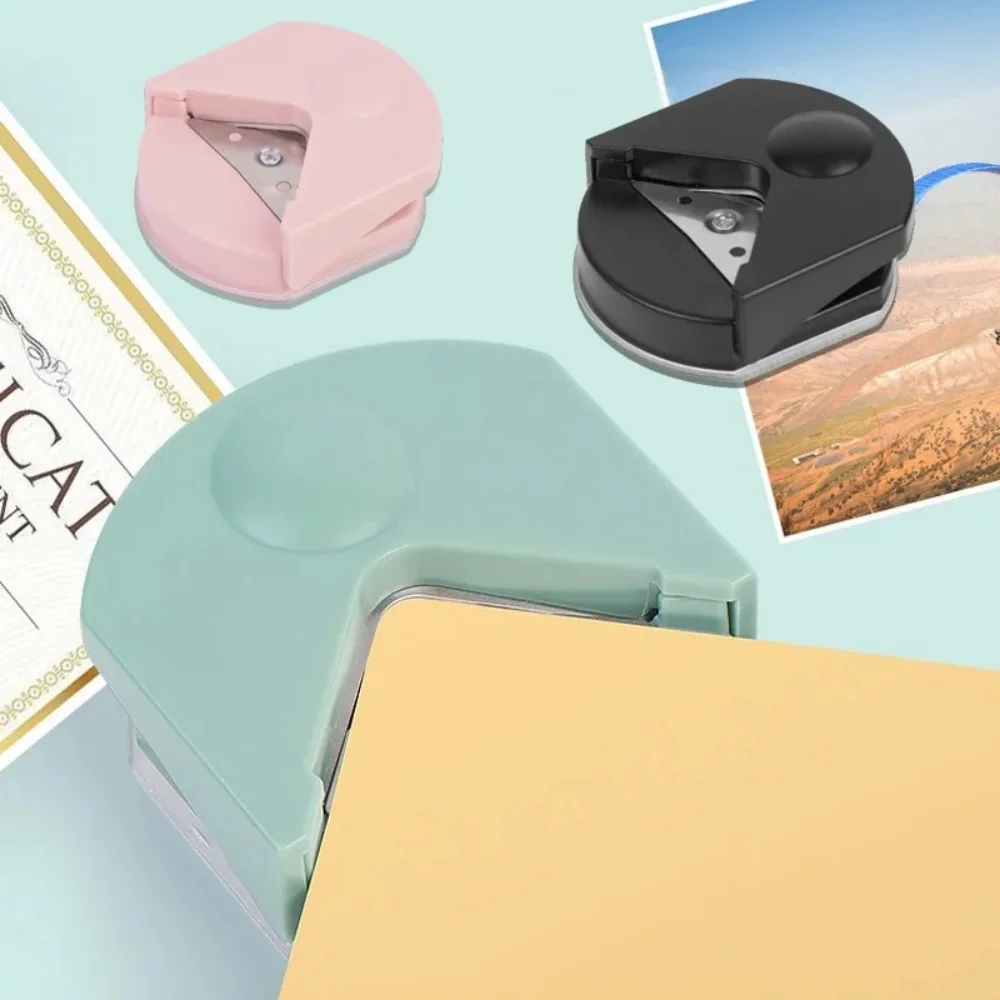 Portable R4 Corner Rounder Punch Paper Trimmer Cutter for Cards Photo Cutting DIY Craft Scrapbooking Tool Binding Office Supplie