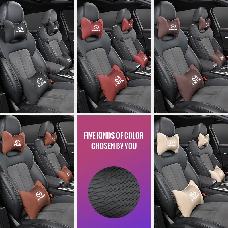 Car headrest cushion relieves pressure car seat cushion For Mazda 3 6 CX5 2 CX3 CX9 MX5 RX8 Axela Demio Atenza MS GJI GH BK MP