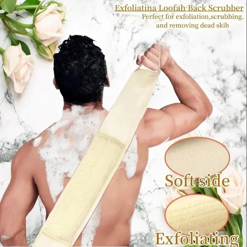Back shower scrubber