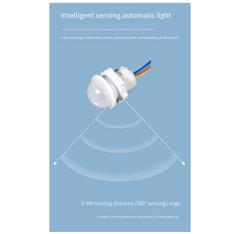 Modul Sensor tubuh manusia inframerah, modul Sensor kontrol lampu koridor lorong Sensor Delay cerdas