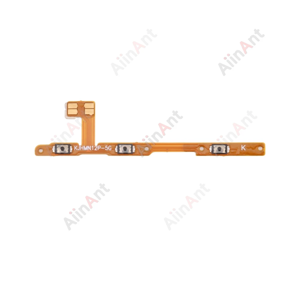 100% Ori OEM Side Buttons key Volume Power Flex Cable For Xiaomi Redmi Note 13 14 13C 14C 14R Pro Max Plus 4G 5G image 2