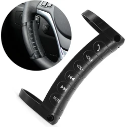 BTG Universal Remote Control Car Steering Wheel Button Remote Control Car Navigation Multi-function Switch Button for Android