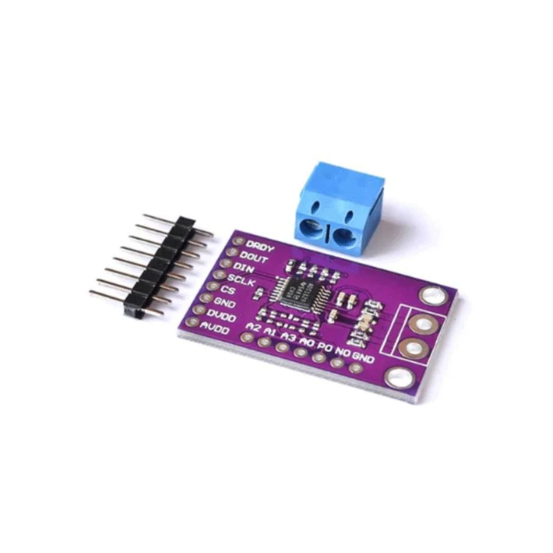 Modul Termokopel Tipe K MCU-1120 ADS1120 Konverter Analog-ke-digital 16-Bit Presisi Tinggi ADC