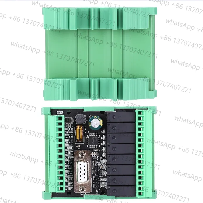 FX2N-20MR-232 PLC لوحة تحكم صناعية مع قذيفة للتوصيل محطة التتابع الناتج DC24V عالية السرعة العد التناظرية 2AD 0-10 فولت