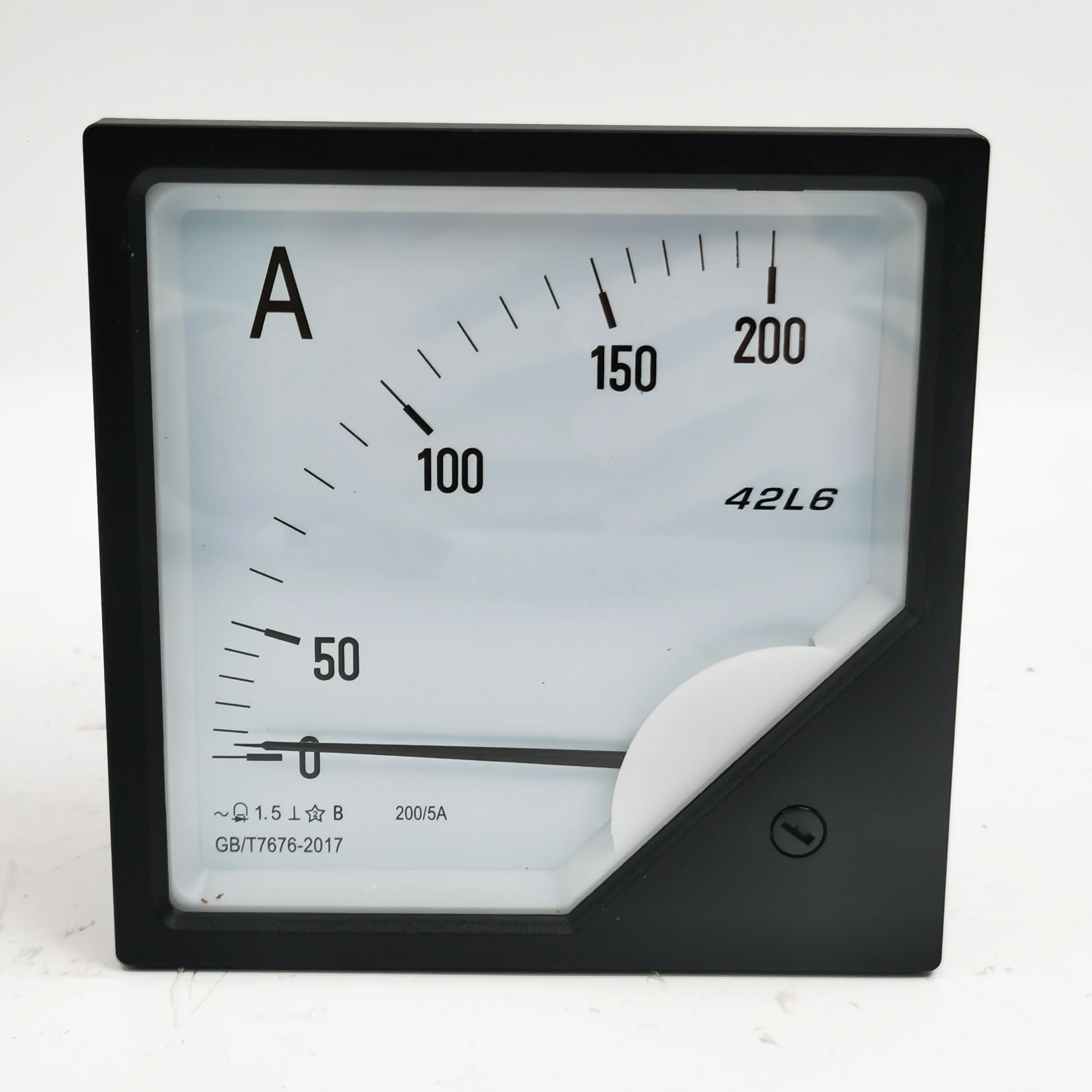 SES Analog Ammeter Panel Pointer ammeter 120mmx120mm  50A,100A,200A,300A