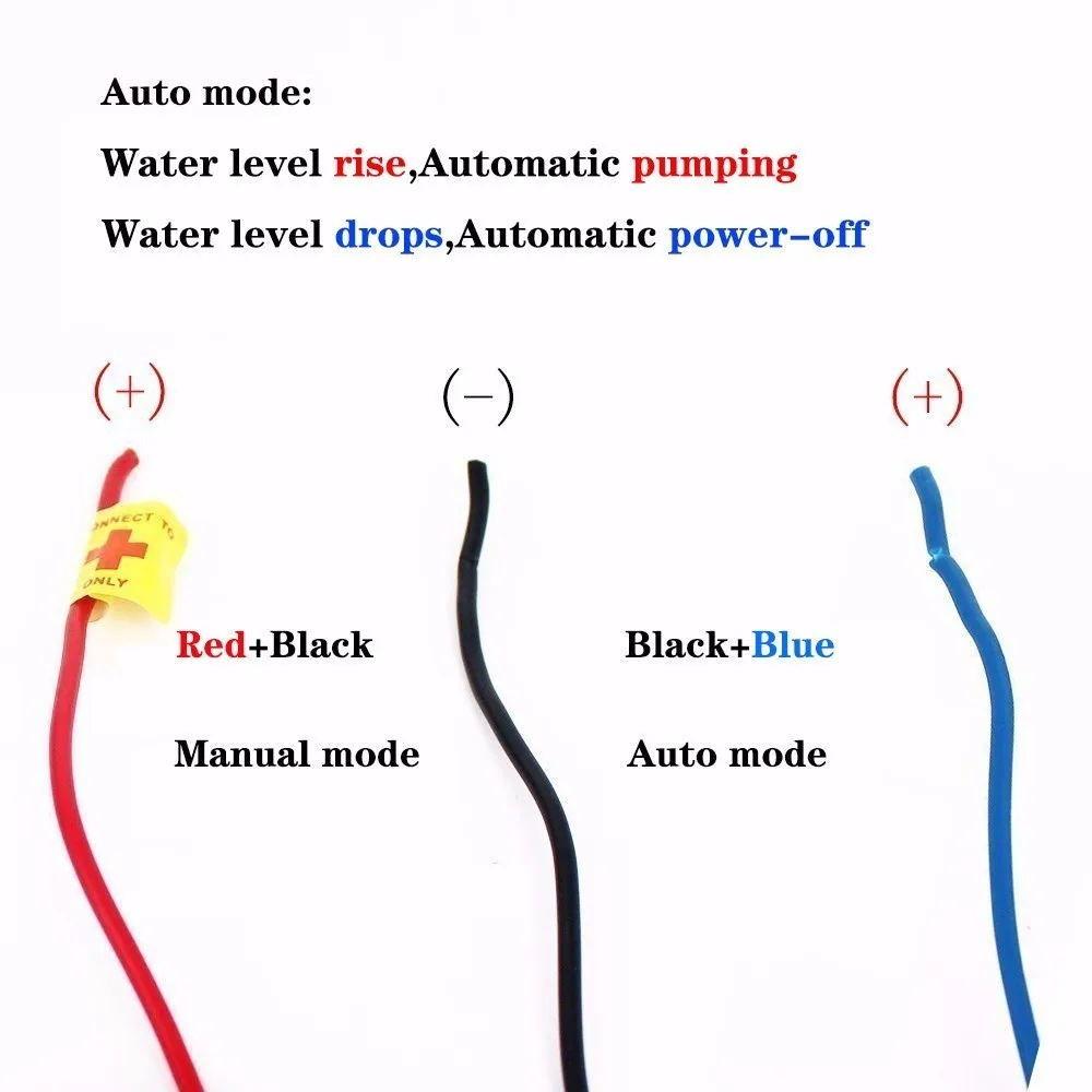 Imagem -04 - Bomba de Porão Barco Automático 12 v 24v Auto dc Submersível Bomba de Água Elétrica Pequena 12 v Volt 750gph 1100gph