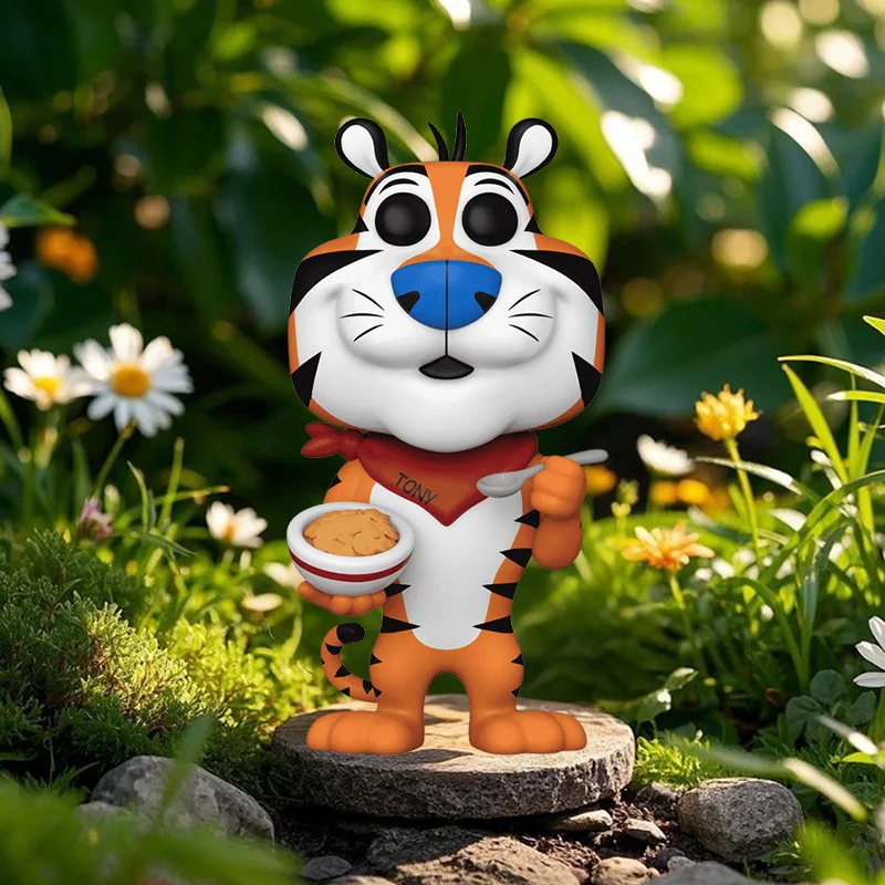 

Original Tony The Tiger Action Figure Funko Pop Vinyl Sculpture Doll Decor Ornament Model Toys Limited Edition Collect Souvenirs