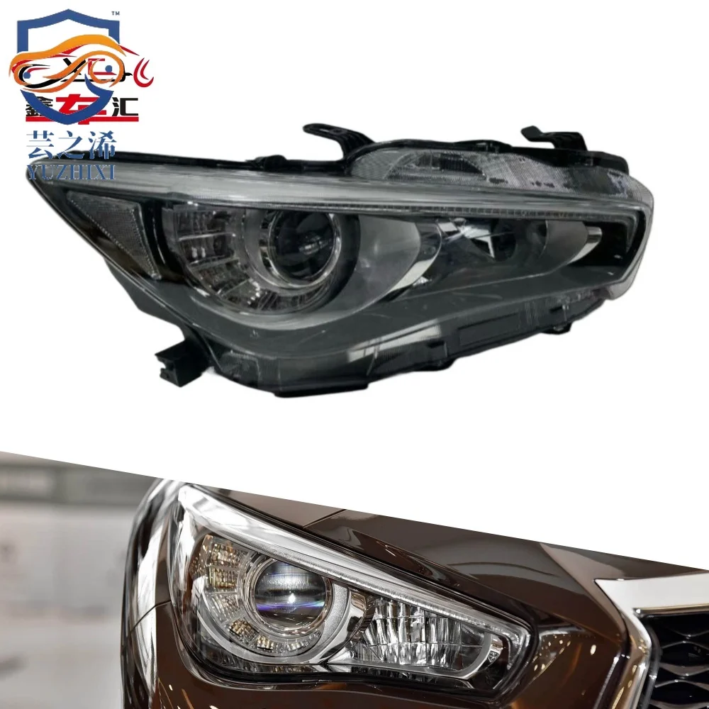 

Fit For Infiniti Q50 Headlight 2014-2024 Q50 Headlights For Infiniti Q50 2.0T 3.5L Hybrid Headlight Full LED Headlight Assembly