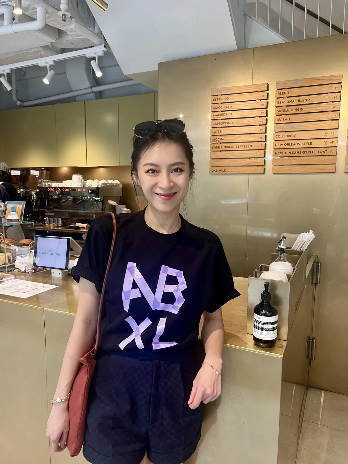 

New Trendy Jelly Print T-irt Combed Cotton Silicone Letter round Ne ort Sve Casual Sle Women's Top Cotton 00%