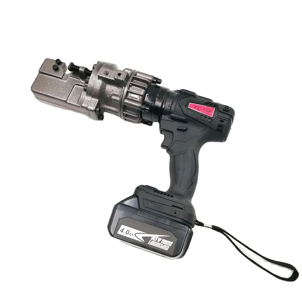 N  Design Portable Electric Hydraulic Rebar  issors RC-16B Steel Bar Cutter wi  Top QuA-Lity and Good Price-HDF