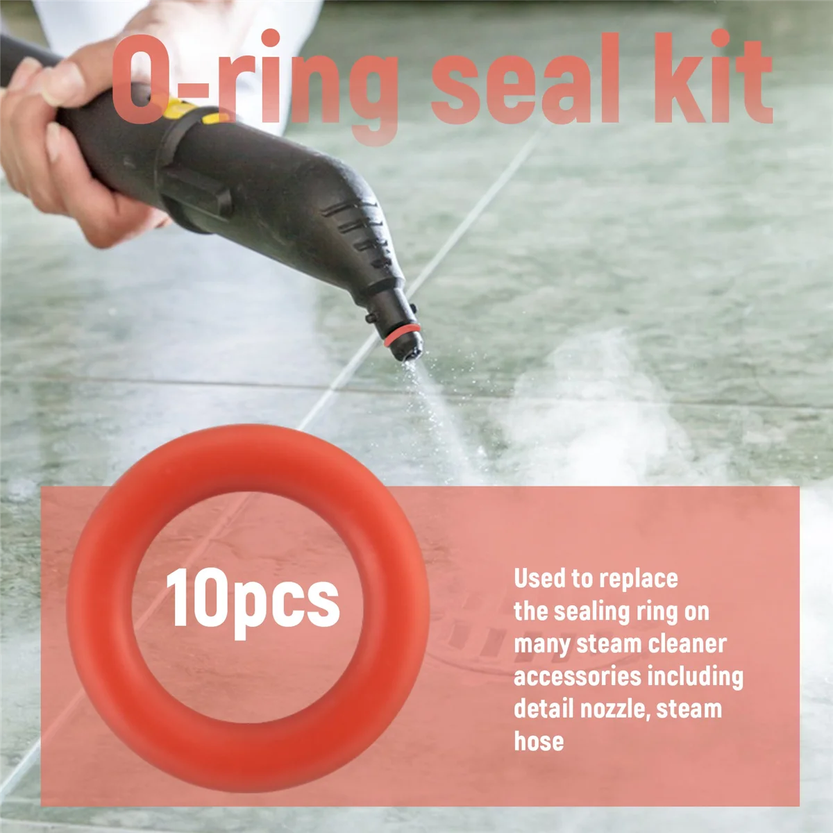 HOT O-Ring แหวนยาง 10 แพ็คเหมาะสําหรับ Karcher SC2 SC3 SC4 SC5 CT10 Steam Cleaner