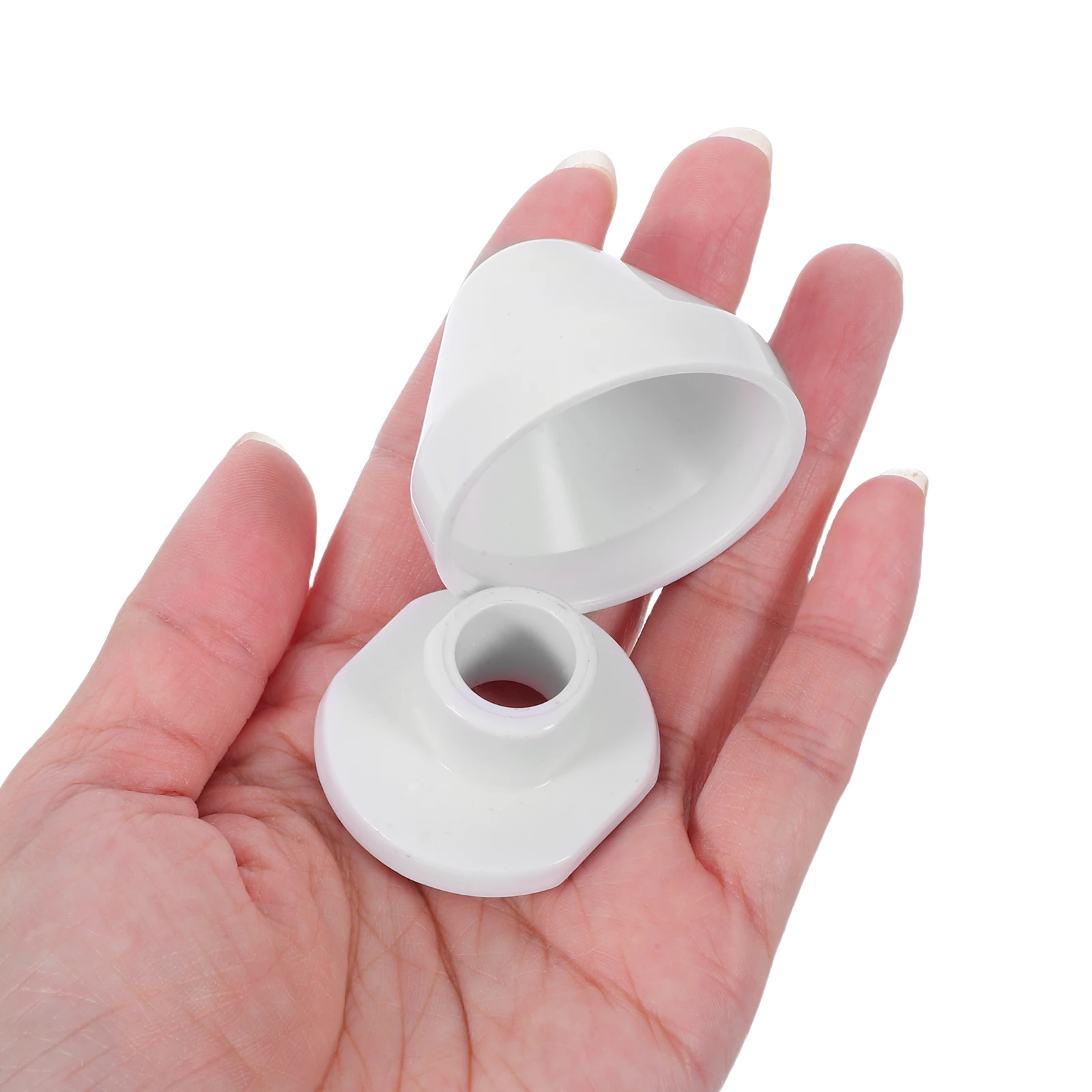 

2pcs Toilet Decorative Cover Bathroom Accessories Wall Bolt Covers Supplies Grocery Restroom Decor Repair Parts