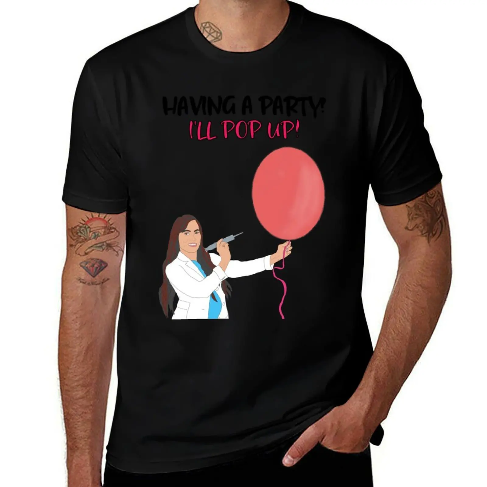 Dr Pimple Popper Sandra Lee T-Shirt Soft Stretch Short Sleeve Top T-Shirt