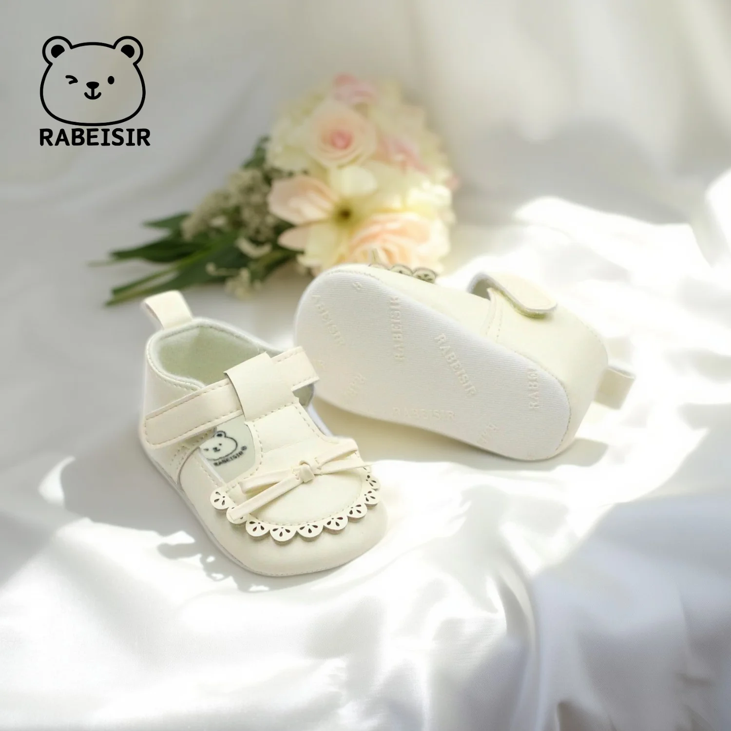 طفلة الأميرة أحذية 0-18 أشهر طفل حذاء طفل صغير باوتو أحذية لينة وحيد الرجعية النمط البريطاني أحذية من الجلد الصغيرة