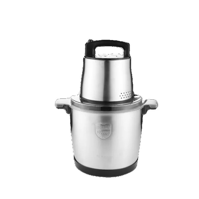 8L Metal Fufu Machine Household Kitchen Food Mixer Vegetable Foufou Fruit Blender Mixing Tool EU UK Plug Large Capacity