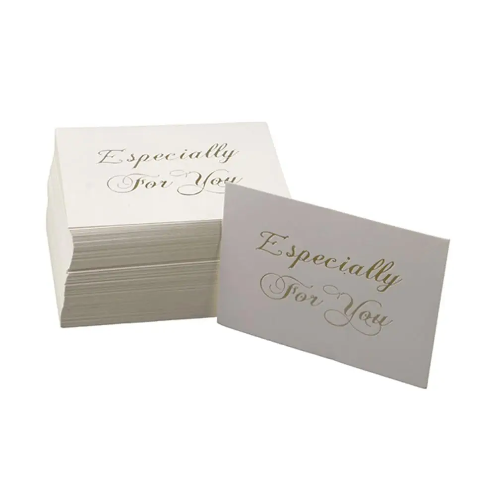 

Embossed Thank You Card DIY Happy Birthday Valentine Wedding Party Message Cards Invitation Letter Greeting Cards Gift Cards