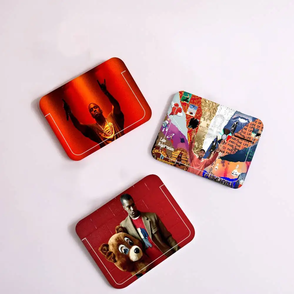 

Классический держатель для кредитных карт и бейджей K-Kanye W-West Y-Ye с ремешком на шею