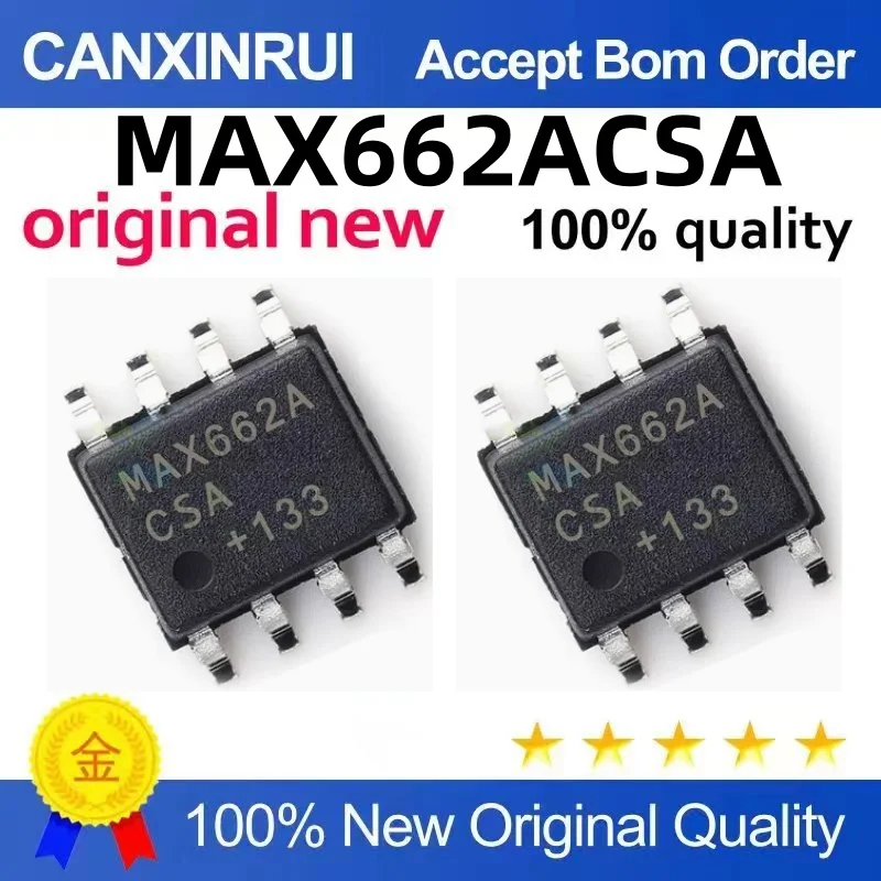 

（10 pieces）MAX662ACSA MAX662 SOP-8 Switching Regulator Chip