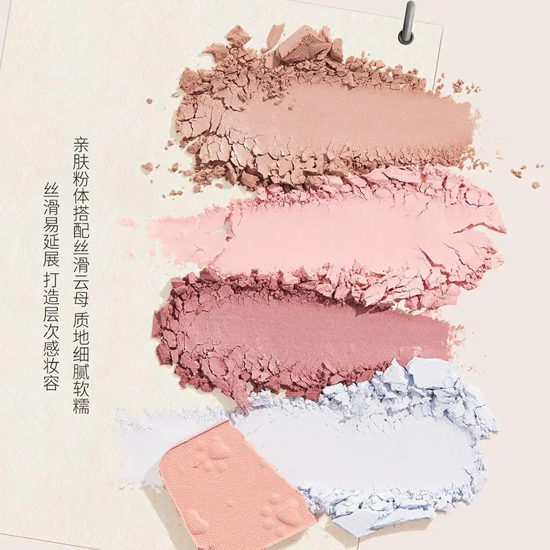 JILL LEEN Nine-color Comprehensive Eyeshadow Bear All-purpose Palette Shimmer Velvet Matte Daily Pearlescent Earth Tones For