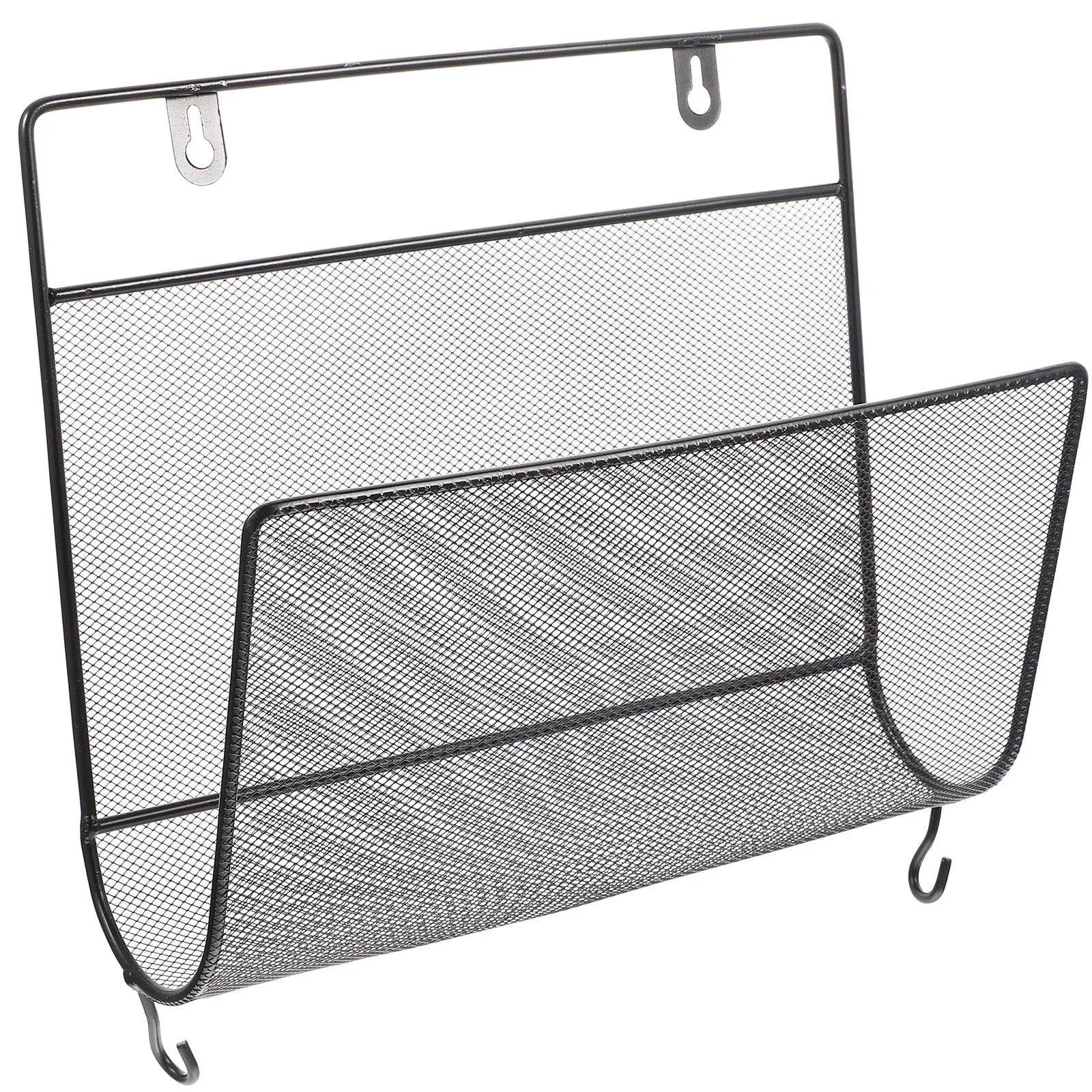 

Hanging Wall File Organizer Wall Mounted Shelf Stylish Appearance Exquisite Workmanship Unique Decor Hanging File Organizer