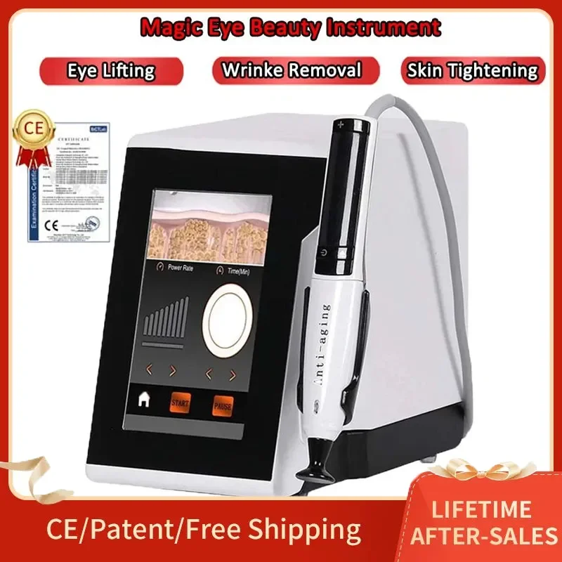 

RF Magic Eye Face Lifting Machine 30 days Wrinkle Remove Skin Tightening Dark Circle Removing Eye Massager Beauty Machine