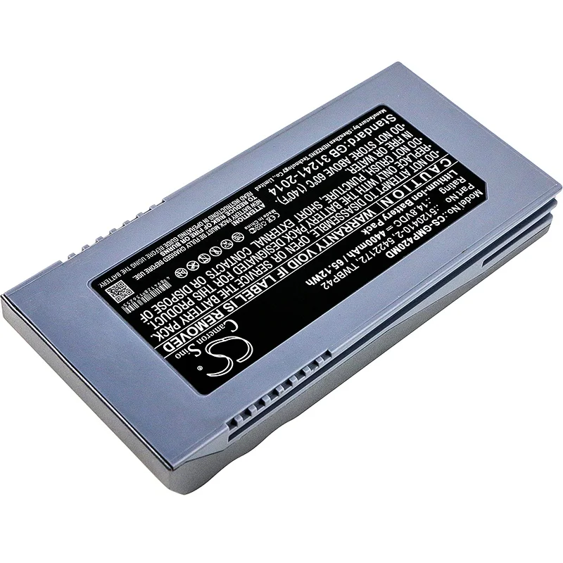 Li-ion Medical Battery for GE, 14.8V, 4400mAh, Compatible Models:  Echographe Logic-E, Echographe Logiq I