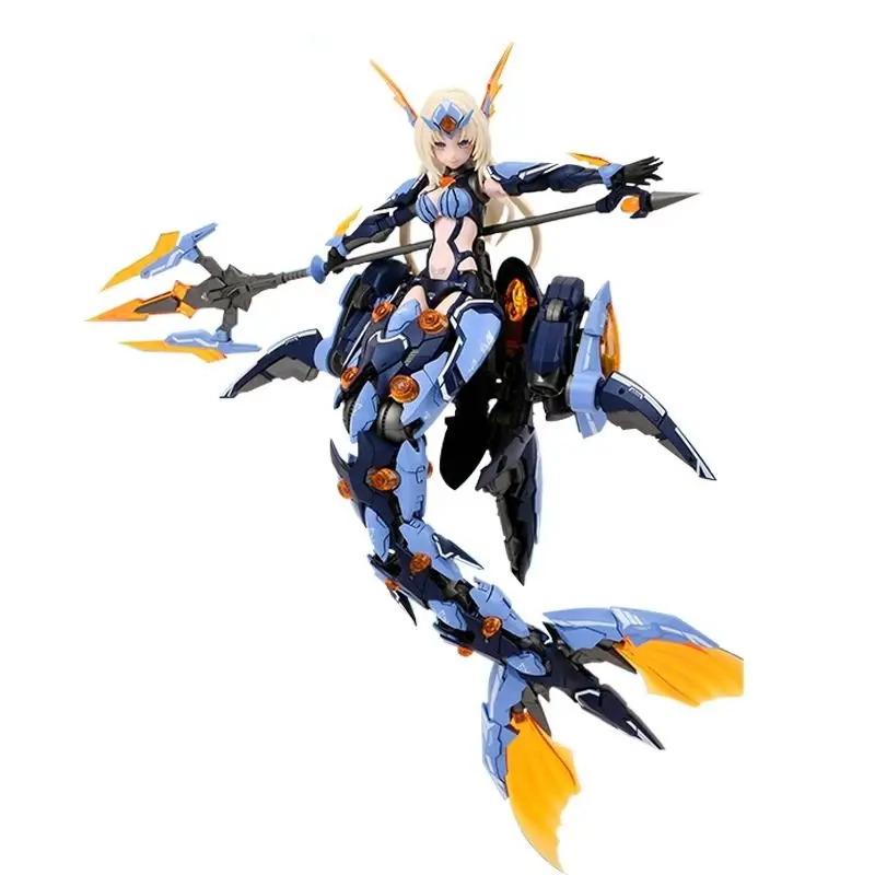 

Nuclear energy matrix War in the forest Mermaid Abyss Songmaster Machine Girl Assembly Model Doll Toys