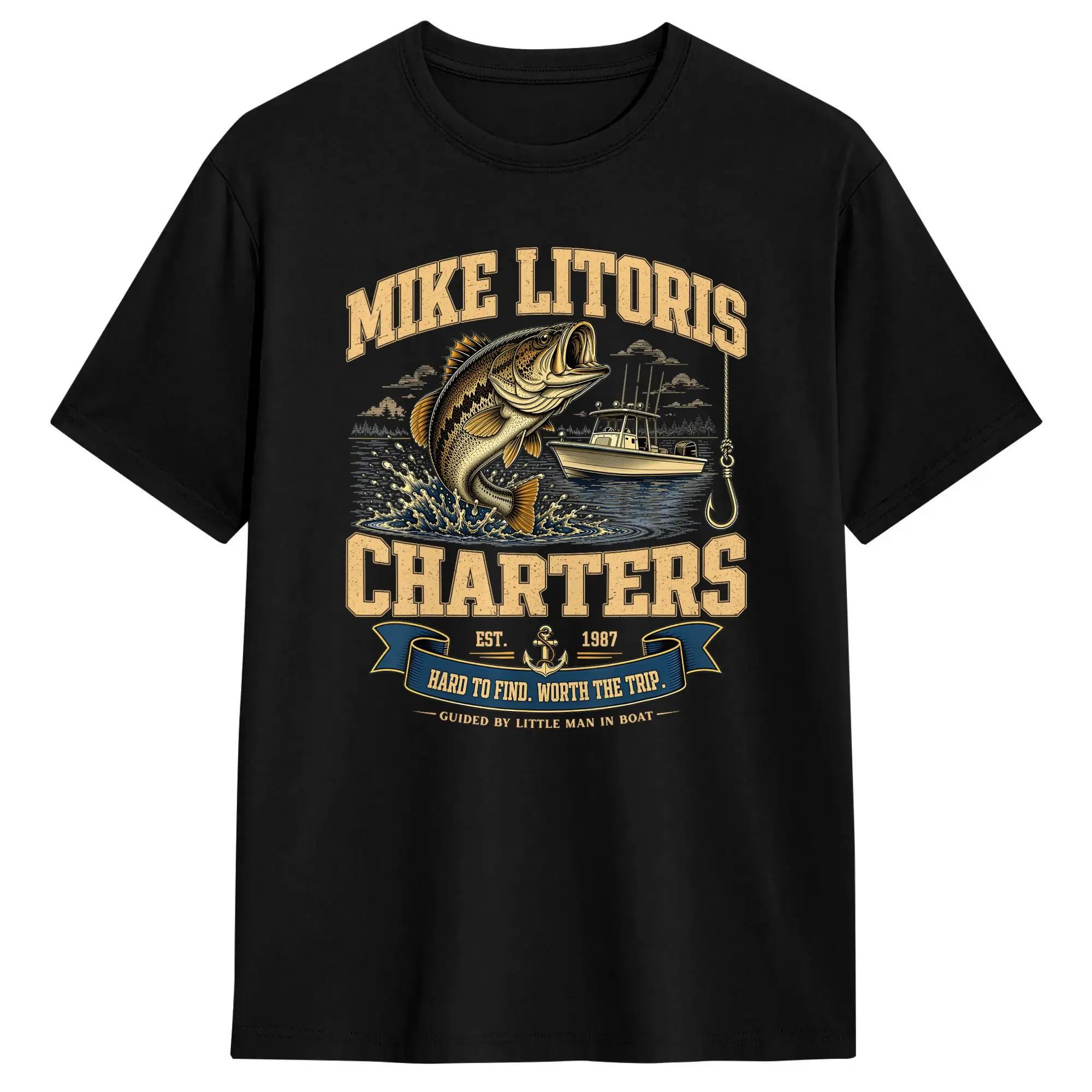 Casual T Shirt Summer Mike Litoris Funny Adult Humor Innuendo Joke Trending T Shirts 100% Cotton Tshirt for Men Awesome Top Tees