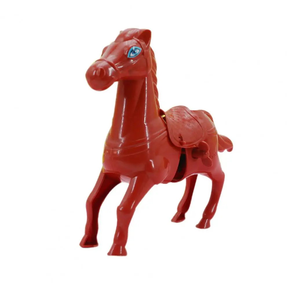 Wind-up Horse Toy Vivid Wind-up Toy Realistic Horse Shape Wind-up Toy for Kids No Batteries Required Children's Animal for Boys