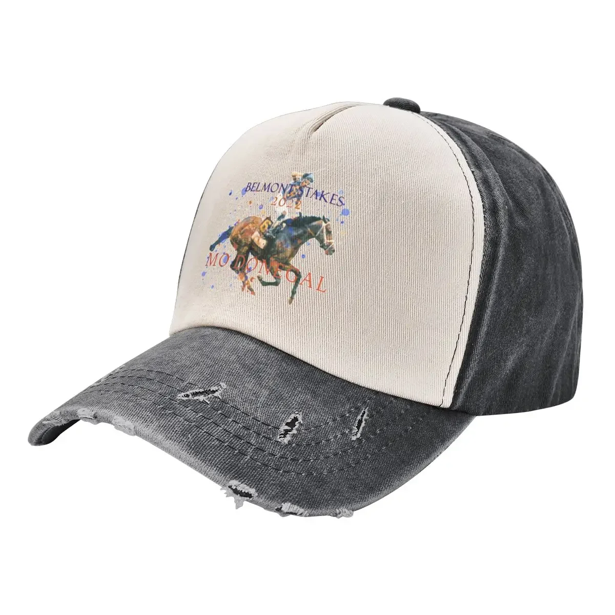 Famous Racehorses - Mo Donegal 2022 Belmont Stakes Winner Baseball Cap Golf Hat Big Size Hat Men Golf Wear Women's