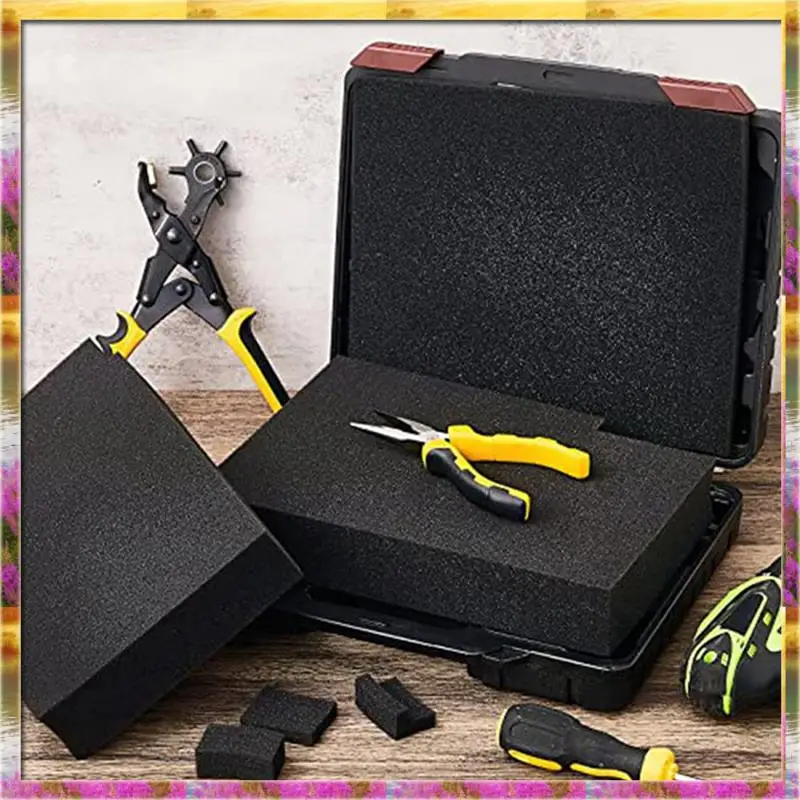 Aug. 4 Pieces Foam Insert For Cases Tool Box Foam Grid Line Foam Insert 40X40x2cm/40X40x5cm