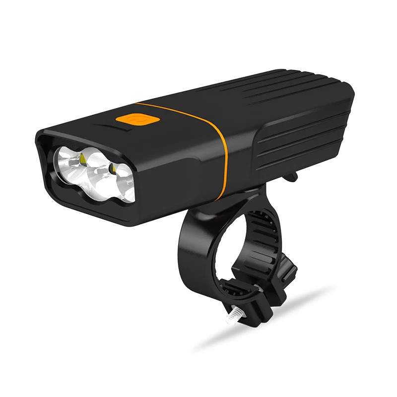 

5200mAh Bicycle Light 18650 USB Charging MTB Cycling Front Lamp 3T6 Bike Handlebar Headlight Safety Night Riding Accessories