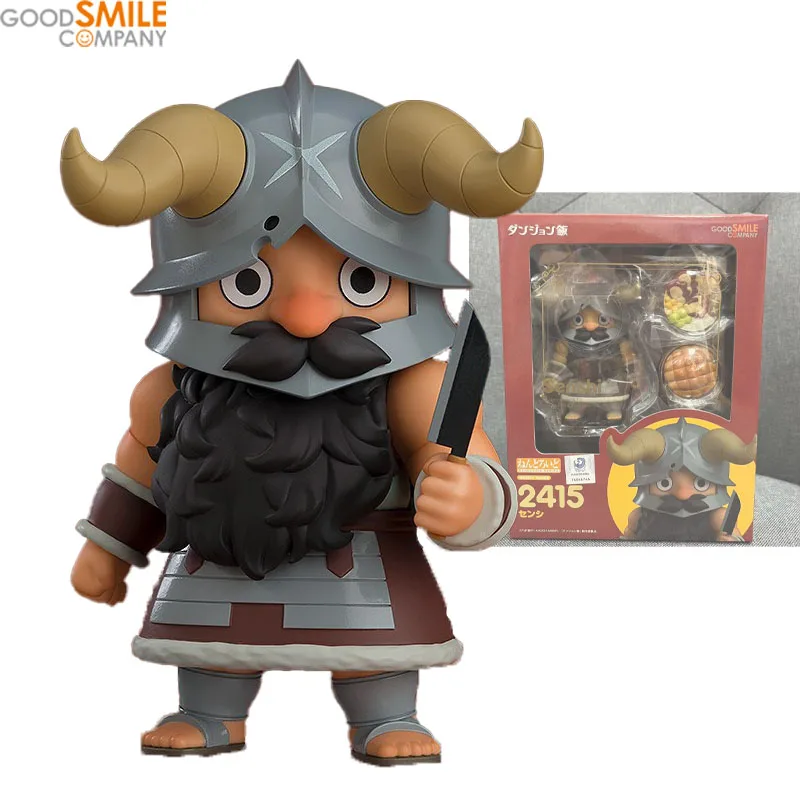 In Stock Original Good Smile Company Nendoroid (#2415)  Dungeon Meshi - Senshi Anime Figure Action Figure Model Decoration