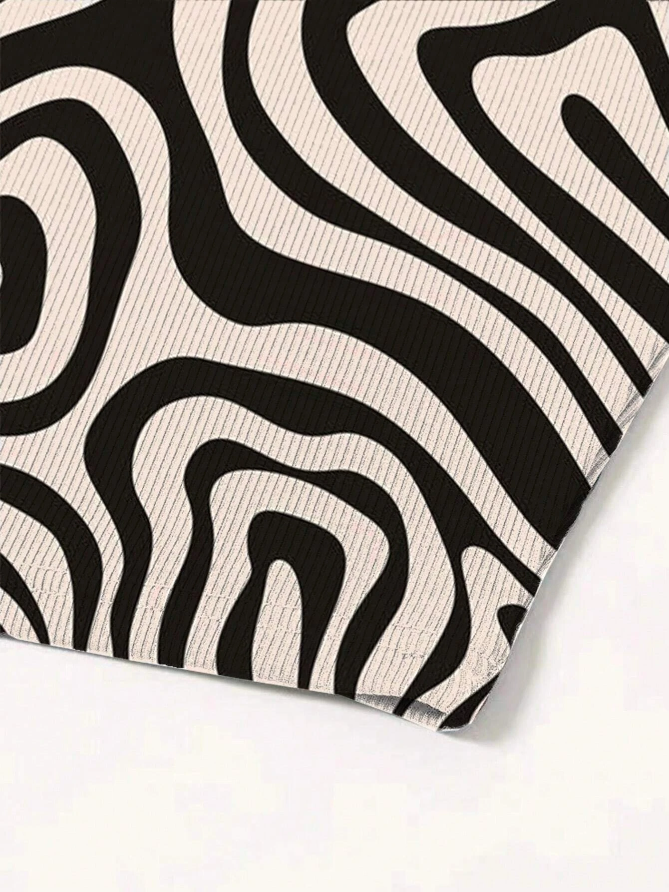 Sexy One Shoulder Zebra Print Striped Crop Top Women Summer Y2K Clothes Casual Sleeveless Backless Rib-knit Tank Top Streetwear