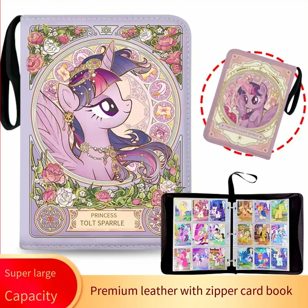 400pcs/900pcs High Quality Anime Collectible Card Holder 4/9 Card Slot Collect Premium Leather with Zippe Showcase Collection