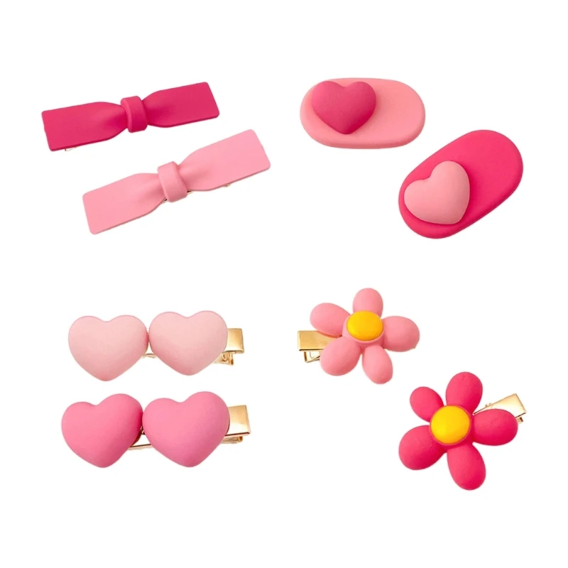 

Duckbill Bowknot/ Flower/ Heart Hair Clip Side Hair Clip for Hot Girls