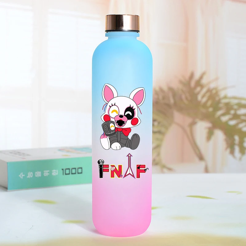 900ML Five Nights At Freddys Water Bottles Game FNAF Sports Bottle Outdoor Travel Gym Fitness Jugs Kids Portable Drinking Cups