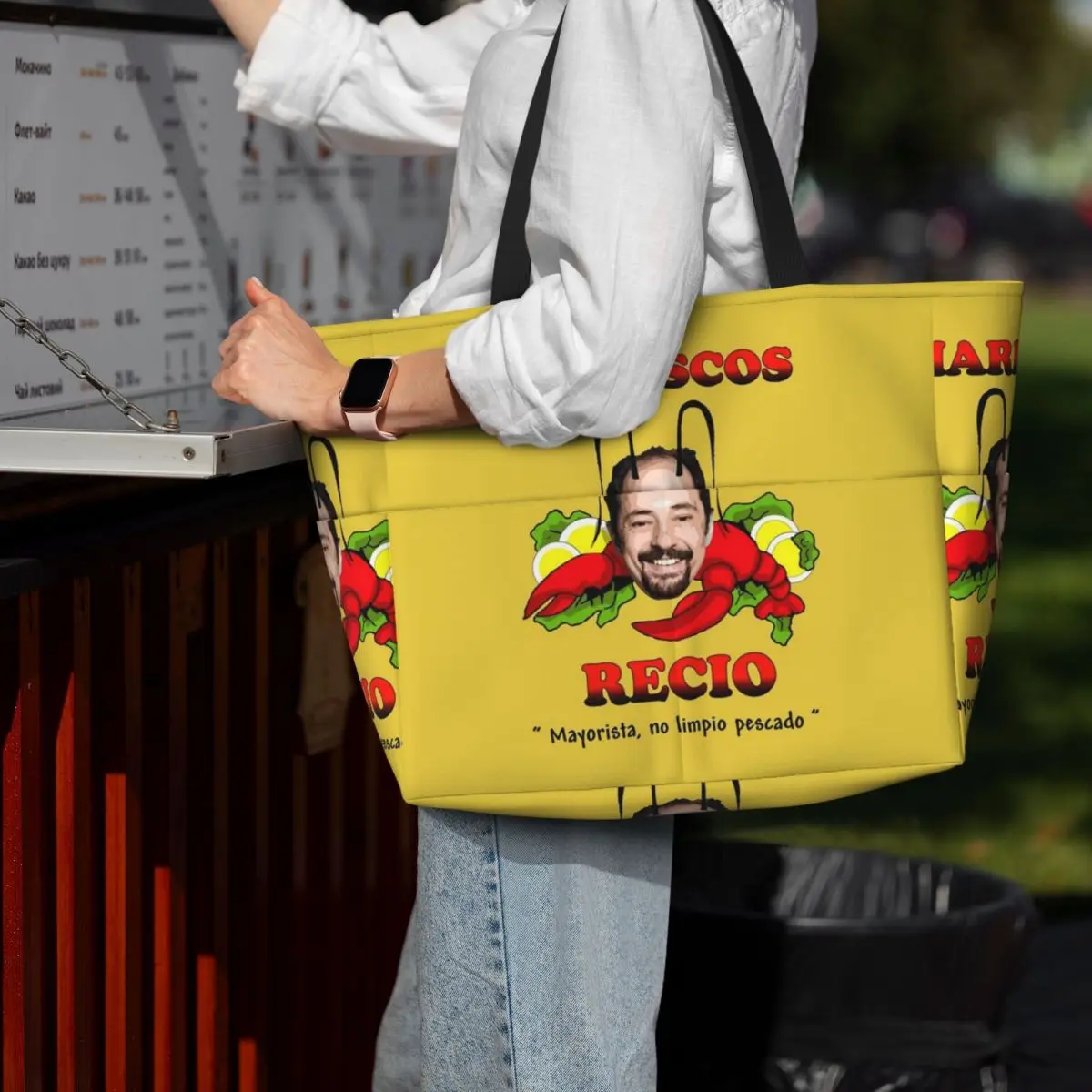 

Antonio Recio Beach Tote Bag Sport Gym Yoga Duffle Large Tote Bag Women Travel Bag Fitness bag