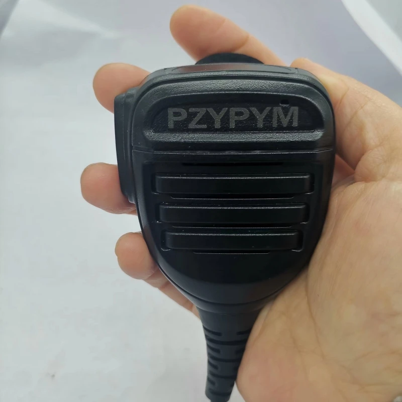 PZYPYM  CP200D Shoulder Speaker Mic 2 Pin Two Way Radio Microphone Compatible with Motorola CP200 CLS1410 CLS1110 RDM2070D Walki