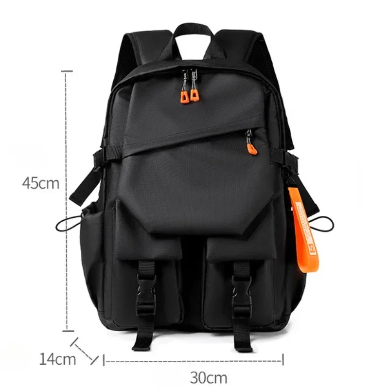 Imagem -06 - Mochila Esportiva de Tecido Oxford Masculina Bolsa Multifuncional para Computador Grande Capacidade Casual Estudante Universitário Viagem