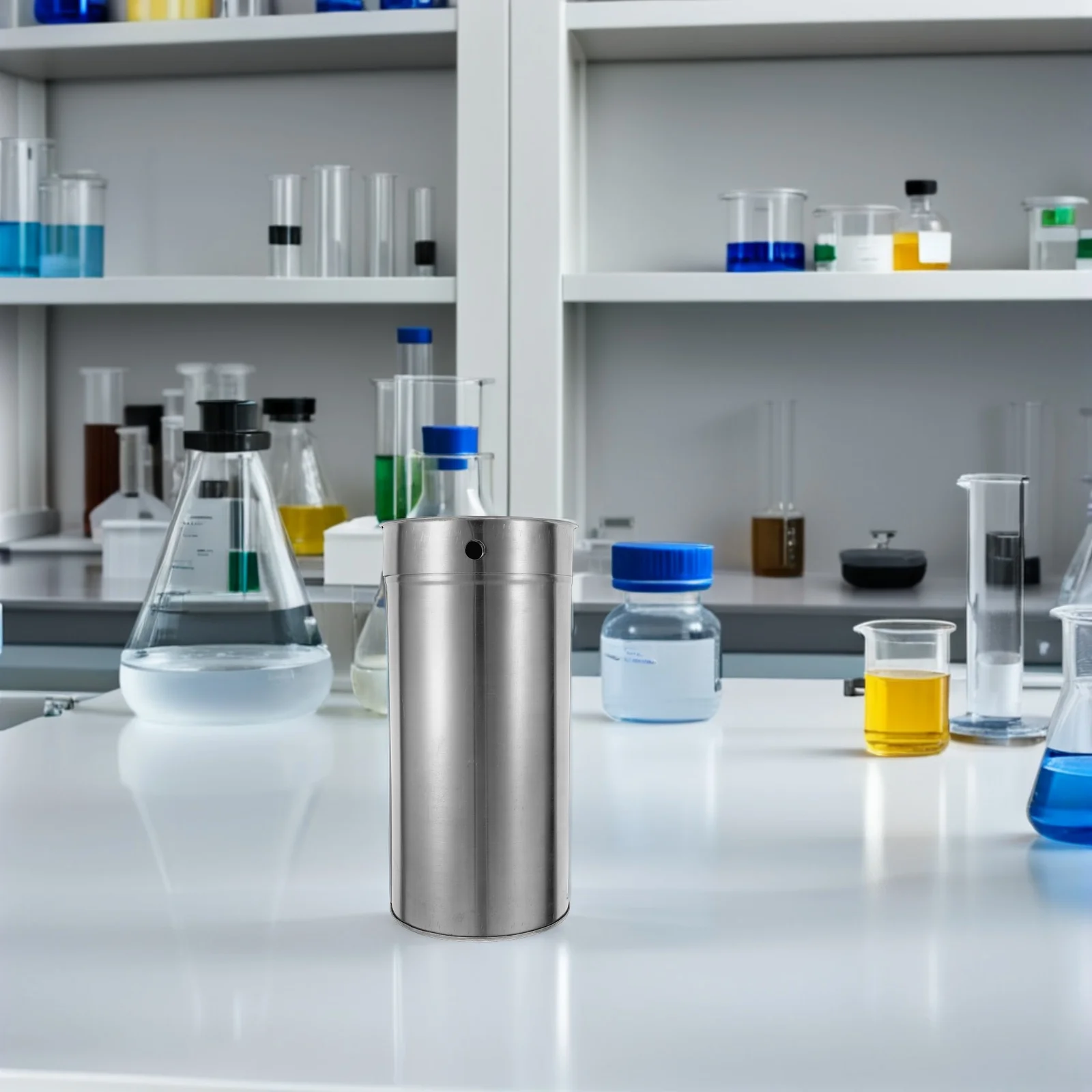 

Stainless Steel Culturing Dish Lab Equipment Tube Lid For Instrument Storage Sterilization Container Utility