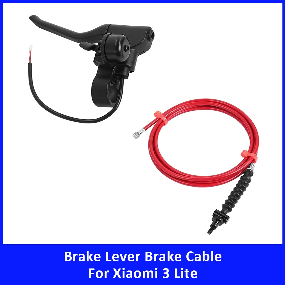 

Kickscooter Brake Lever Brake Cable for Xiaomi 3 Lite Electric Scooter Accessories Brake Handle Brake Line Replacement Parts